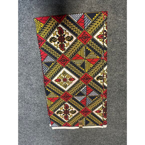 African fabric 6 yards Ankara print kente fabric, Fabric for African attire - Picture 1 of 2